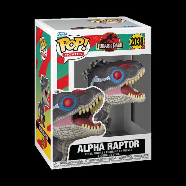 Обложка книги «FUNKO POP! Коллекционная фигурка - JURASSIC PARK S3: Alpha Raptor»