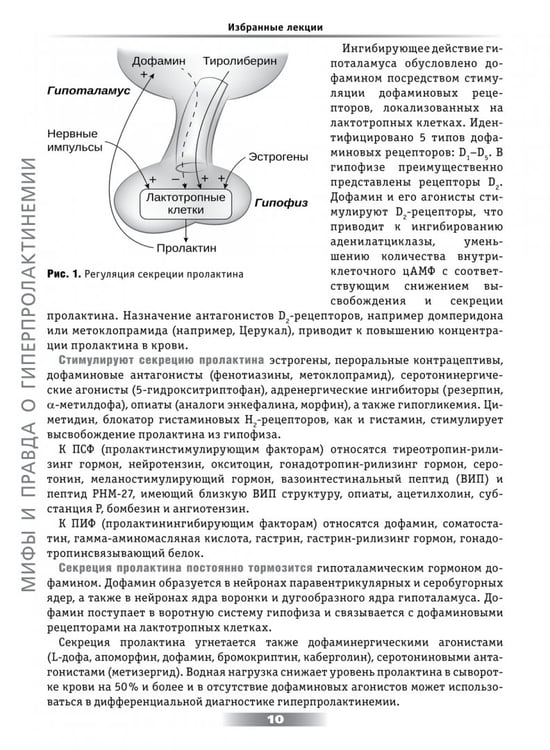 Дополнительное изображение книги «Мифы и правда о гиперпролактинемии. Избранные лекции. Учебное пособие»