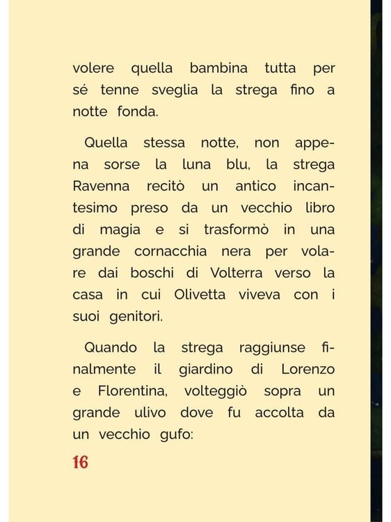 Дополнительное изображение книги «Olivetta. Storia che parla di bonta e mirracoli»