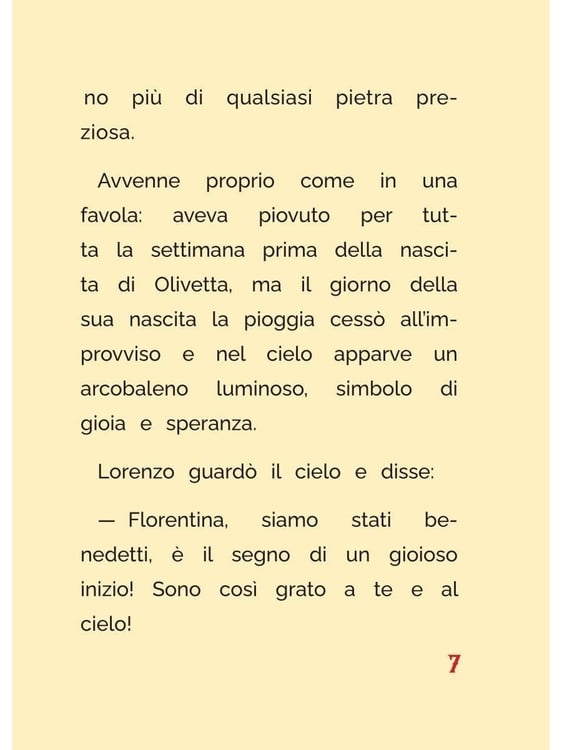 Дополнительное изображение книги «Olivetta. Storia che parla di bonta e mirracoli»