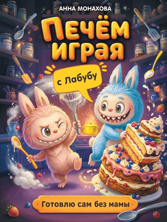 Дополнительное изображение книги «Печем играя с Лабубу. Готовлю сам без мамы»