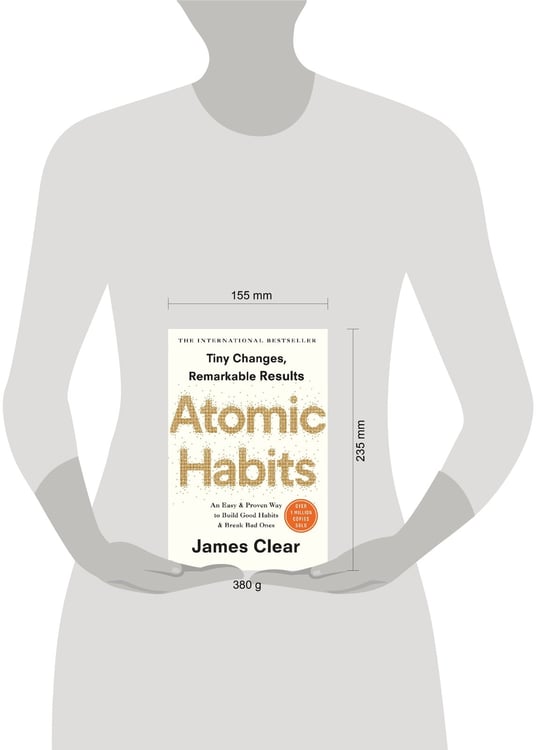 Дополнительное изображение книги «Atomic Habits (James Clear) Атомные привычки (Клир Джеймс) / Книги на английском языке»