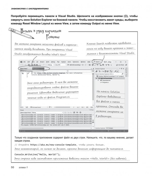 Дополнительное изображение книги «Head First. Изучаем C# и .NET.»