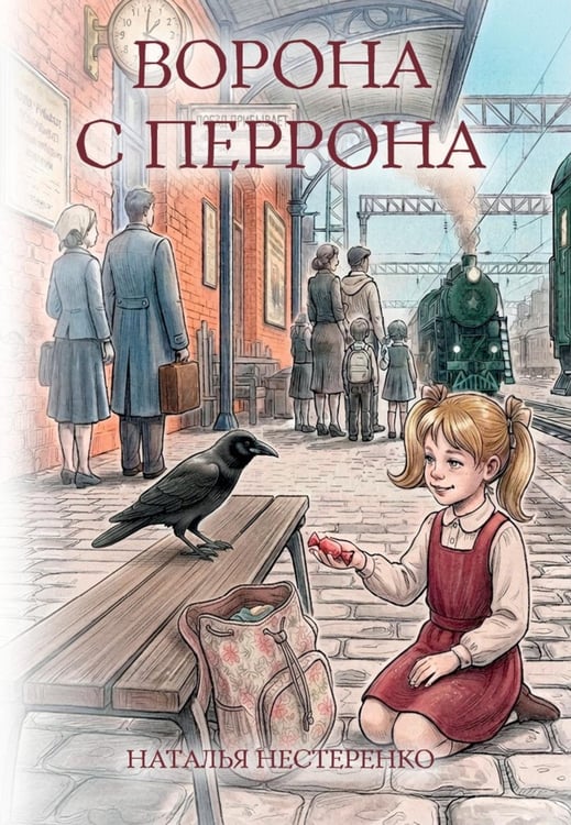 Обложка книги «Ворона с перрона» — Нестеренко Наталья, ISBN 9785006105553