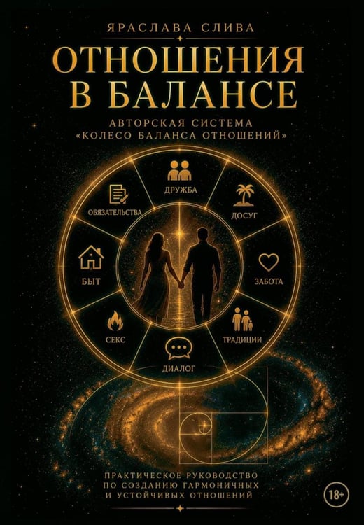 Обложка книги «Отношения в балансе» — Слива Яраслава, ISBN 9785449132741
