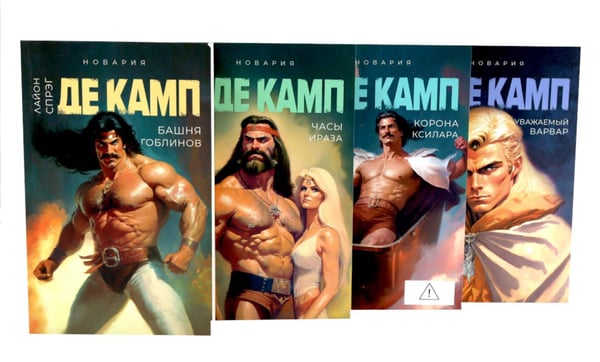 Дополнительное изображение книги «Де Камп. Ч.1 (комплект из 4-х книг)»