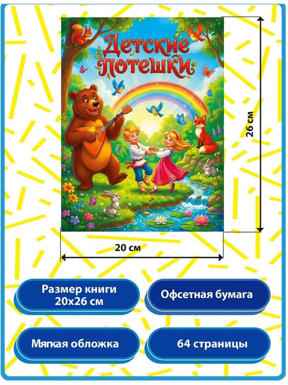 Дополнительное изображение книги «Детские потешки, Веселые загадки для мальчиков и девочек (комплект из 2-х книг)»
