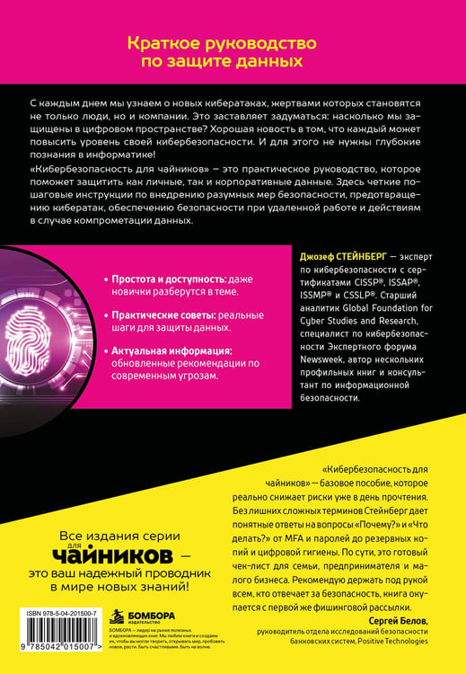 Дополнительное изображение книги «Кибербезопасность для чайников, 2-е издание»