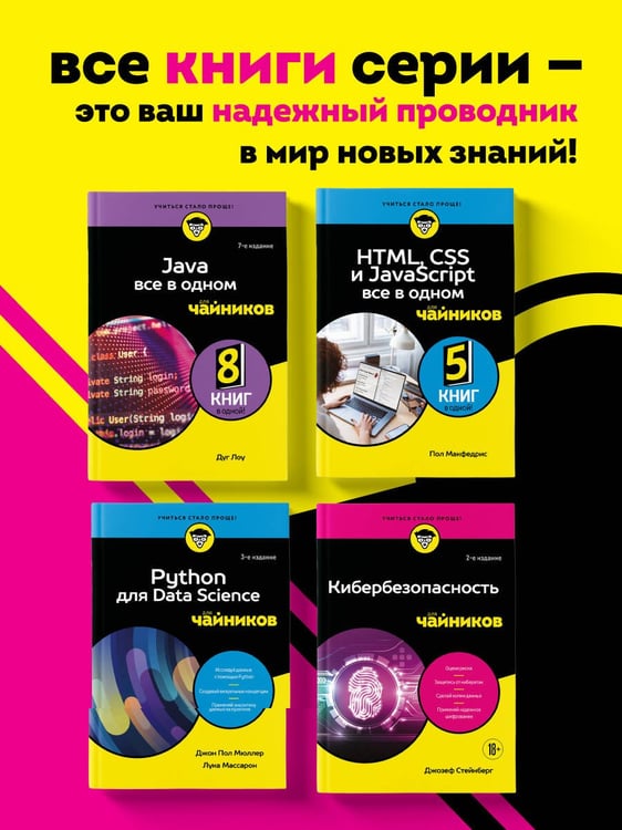 Дополнительное изображение книги «Кибербезопасность для чайников, 2-е издание»