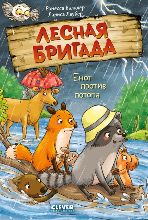 Обложка книги «Енот против потопа» — Вальдер Ванесса, ISBN 9785002529537