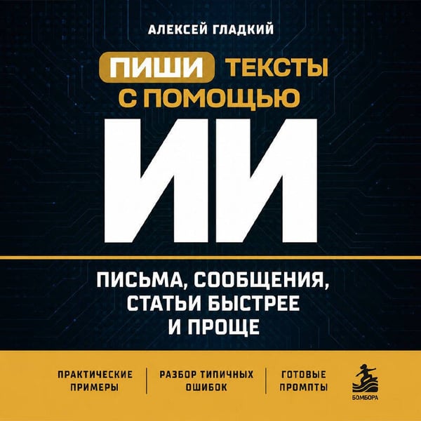 Дополнительное изображение книги «Пиши тексты с помощью ИИ: письма, сообщения, статьи быстрее и проще»