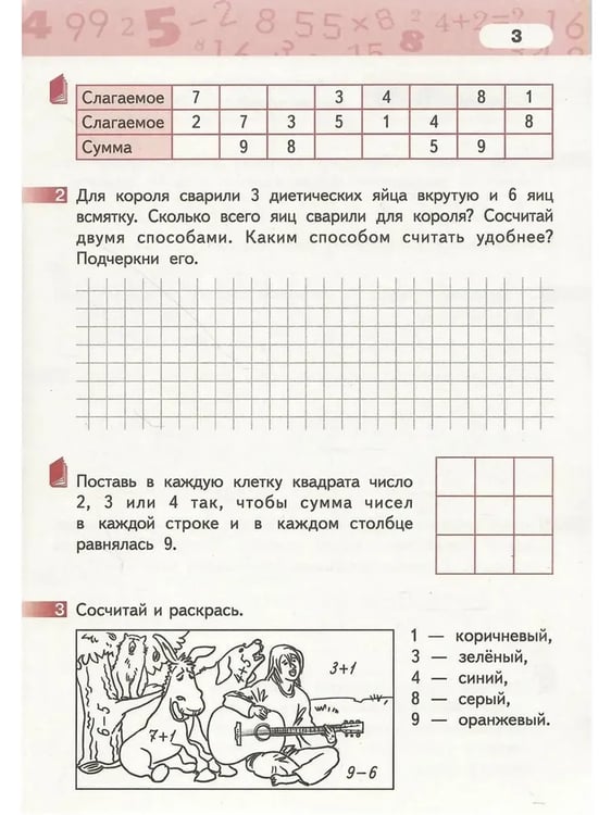 Дополнительное изображение книги «Математика. 1 кл. Рабочая тетрадь в 4-х ч, КОМПЛЕКТ Гейдман»