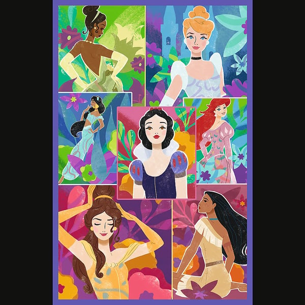 Дополнительное изображение книги «TREFL DISNEY PRINCESS Комплект пазлов Друзья, 3x80 шт.»