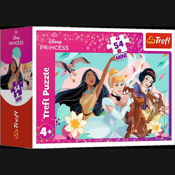 Дополнительное изображение книги «TREFL DISNEY PRINCESS Минипазл Принцессы 54 шт.»
