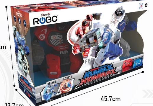 Дополнительное изображение книги «SILVERLIT ROBO Игровой набор Rumble Kombat»