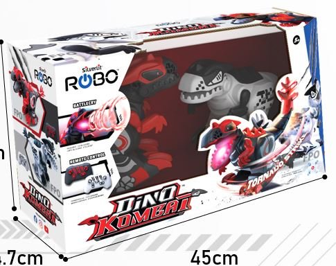 Дополнительное изображение книги «SILVERLIT ROBO Игровой набор Dino Kombat B»