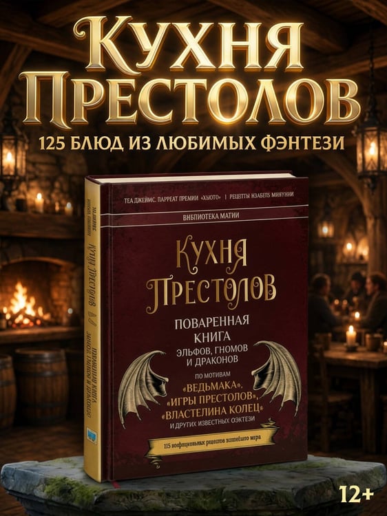 Дополнительное изображение книги «Кухня Престолов. Поваренная книга эльфов, гномов и драконов»