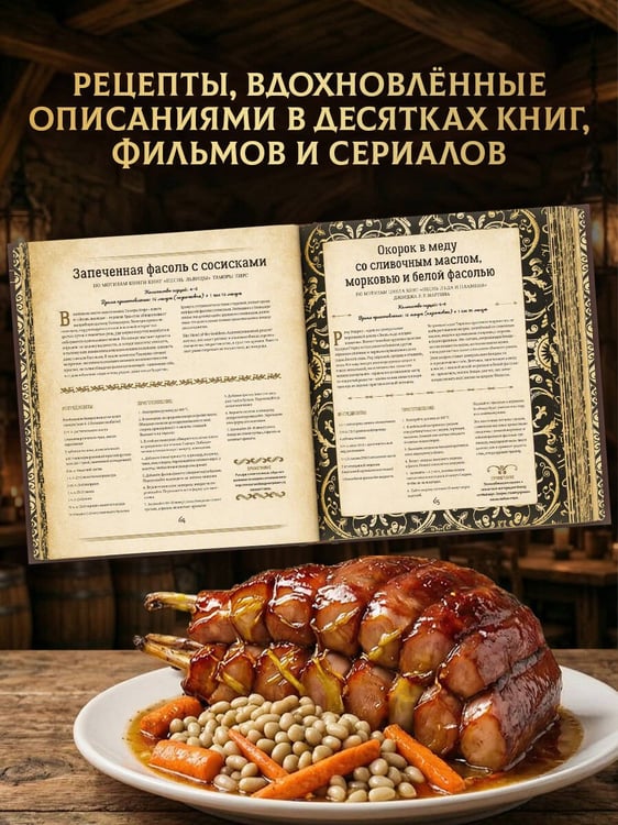 Дополнительное изображение книги «Кухня Престолов. Поваренная книга эльфов, гномов и драконов»