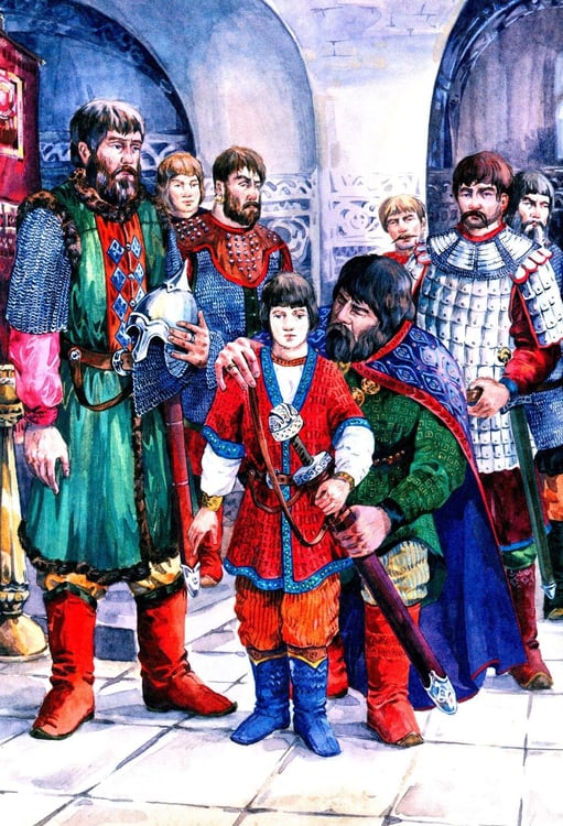 Дополнительное изображение книги «Рассказы о Александре Невском»
