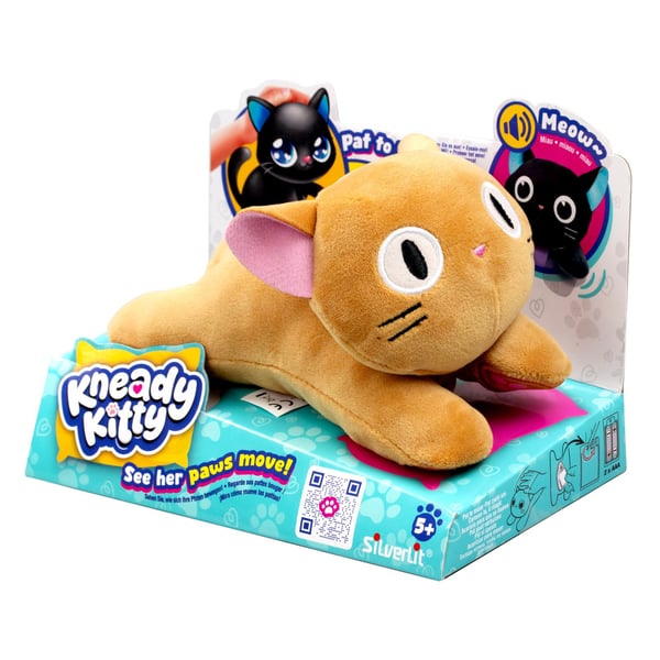 Дополнительное изображение книги «SILVERLIT Интерактивная игрушка Kneady Kitty»