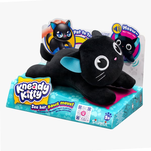 Обложка книги «SILVERLIT Интерактивная игрушка Kneady Kitty»