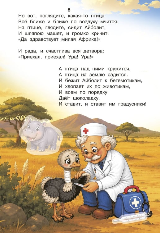 Дополнительное изображение книги «Айболит»