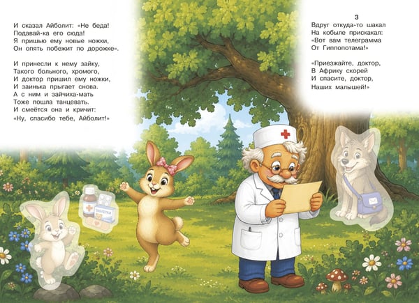 Дополнительное изображение книги «Айболит»