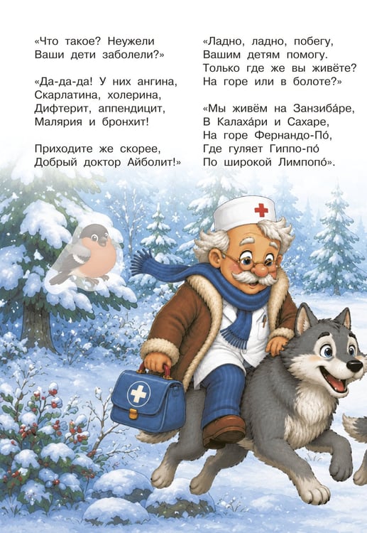Дополнительное изображение книги «Айболит»