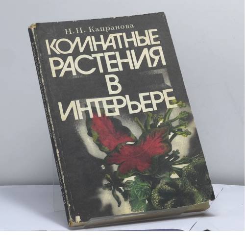 Обложка книги «Комнатные растения в интерьере» — Н. Н. Капранова, ISBN 9785211004580