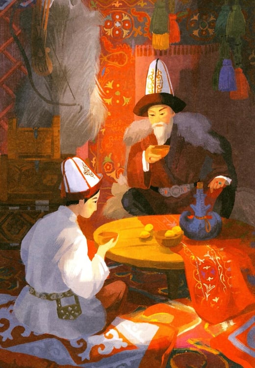 Дополнительное изображение книги «Киргизские народные сказки»