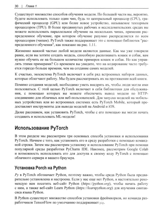 Дополнительное изображение книги «Искусственный интелект и машинное обучение для программистов в PyTorcn»