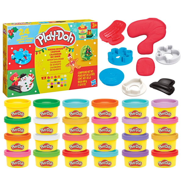 Дополнительное изображение книги «PLAY-DOH Рождественский адвент-календарь»