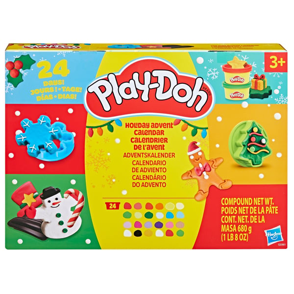 Обложка книги «PLAY-DOH Рождественский адвент-календарь»