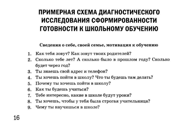 Дополнительное изображение книги «Готов ли ваш ребенок к школе: экспресс-диагностика»