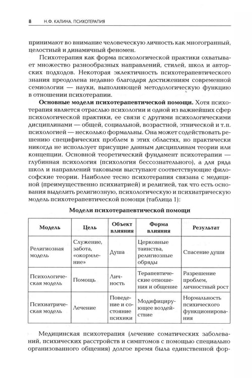 Дополнительное изображение книги «Психотерапия: Учебник для ВУЗов. 3-е изд., испр.и доп»