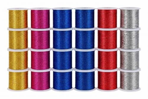 Обложка книги «Aukliņa glitter 20m, Ø 1 mm»