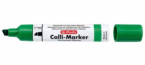Обложка книги «Permanents marķieris Colli-Marker 2-7mm šķelts gals zaļs»