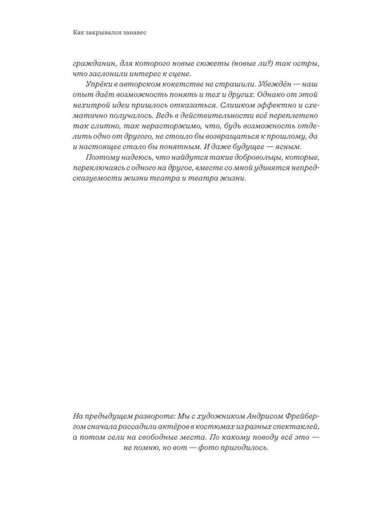 Дополнительное изображение книги «Замри. Роман с театром»