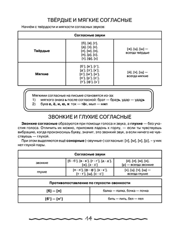 Дополнительное изображение книги «Русский язык в таблицах и комиксах»