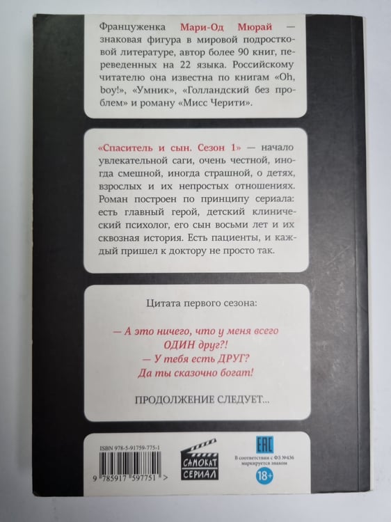 Дополнительное изображение книги «Спаситель и сын. Сезон 1»