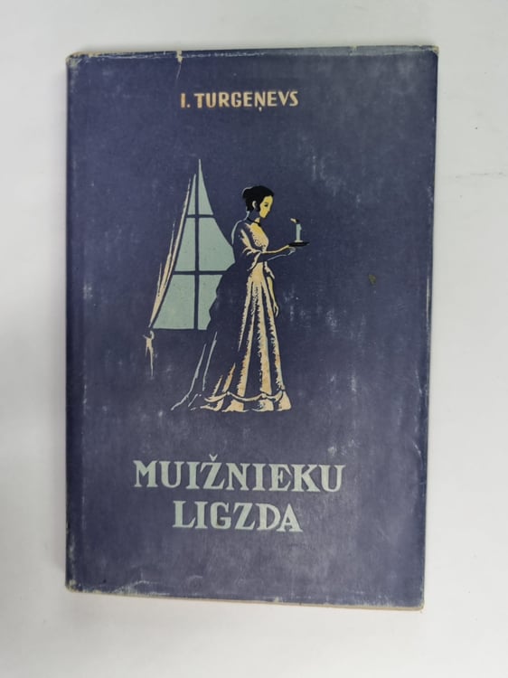 Обложка книги «Muižnieku ligzda» — I. Turgeņevs