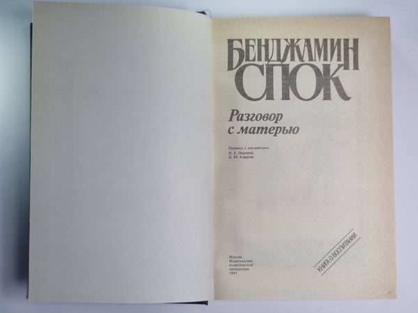 Дополнительное изображение книги «Разговоры с матерью»