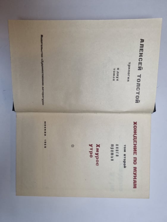 Дополнительное изображение книги «Хождение по мукам. Том 2»