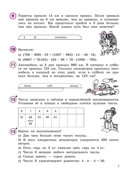 Дополнительное изображение книги «Математика. 4 кл. УП. В 3-х ч. Ч.1 (учебник-тетрадь) Углублённый уровень (Приложение 1)»