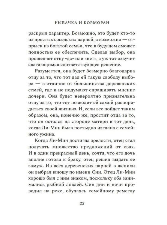 Дополнительное изображение книги «Рыбачка и корморан: роман»
