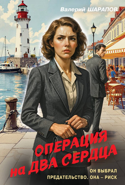 Обложка книги «Операция на два сердца» — Шарапов Валерий Георгиевич, ISBN 9785042485718
