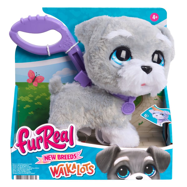 Обложка книги «FURREAL Walk-a-Lots интерактивная игрушка Schnauzer»