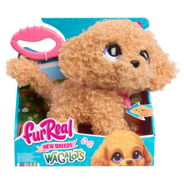Обложка книги «FURREAL Wag-a-Lots интерактивная игрушка Poodle»