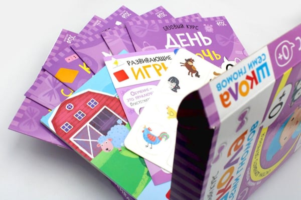 Дополнительное изображение книги «Школа Семи Гномов. Базовый курс. Комплект 0+ (6 книг + развивающие игры)»