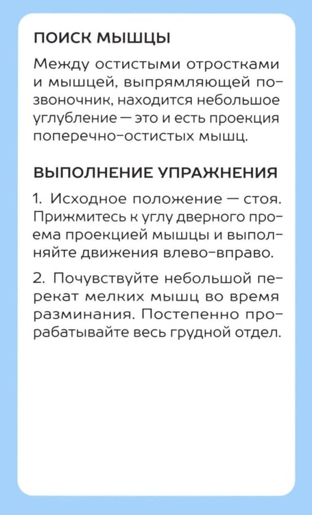 Дополнительное изображение книги «Избавься от триггерных точек. 54 карточки с упражнениями и описанием мышц»